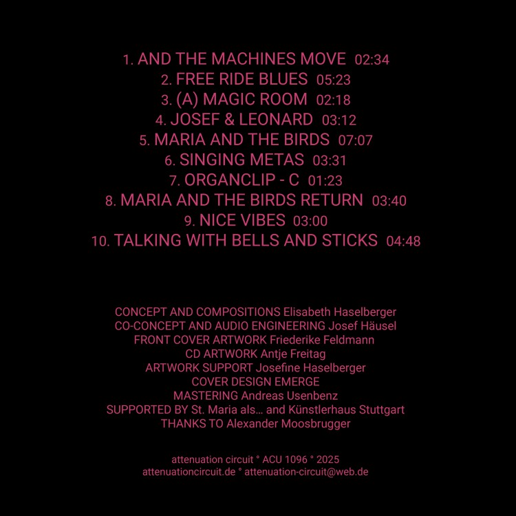 Elisabeth Haselberger Songs of St. Mary cover back